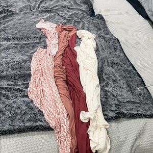 Lou Lou & Company a set of 4 swaddles